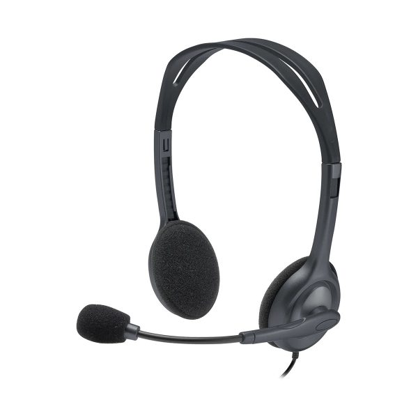 Logitech H111 Multi-platform Black Wired Stereo Headset