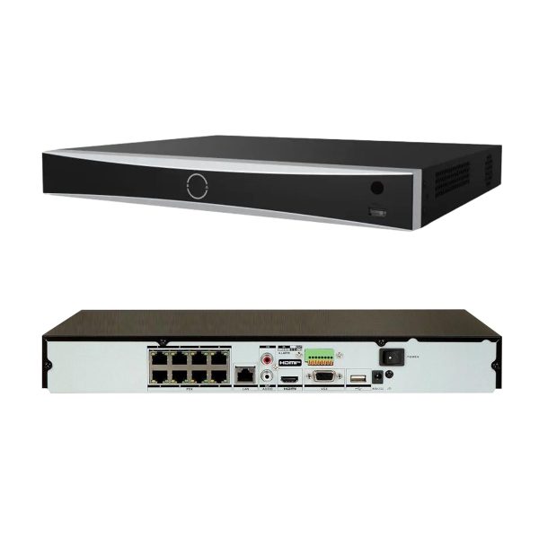 Hikvision 7600 Pro Series 8-ch PoE AcuSense 4K 1U NVR - Image 2