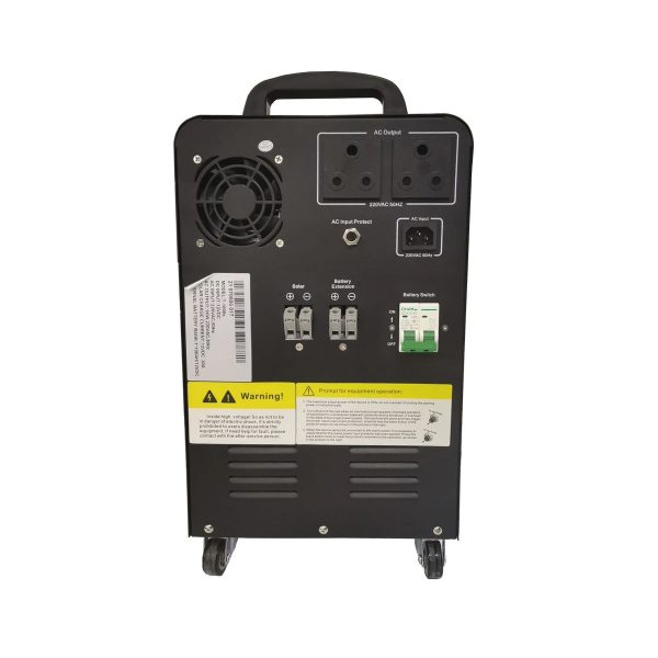 1kVA 1kW RCT MegaPower Inverter Trolley with 1 X 100Ah Battery - Image 2