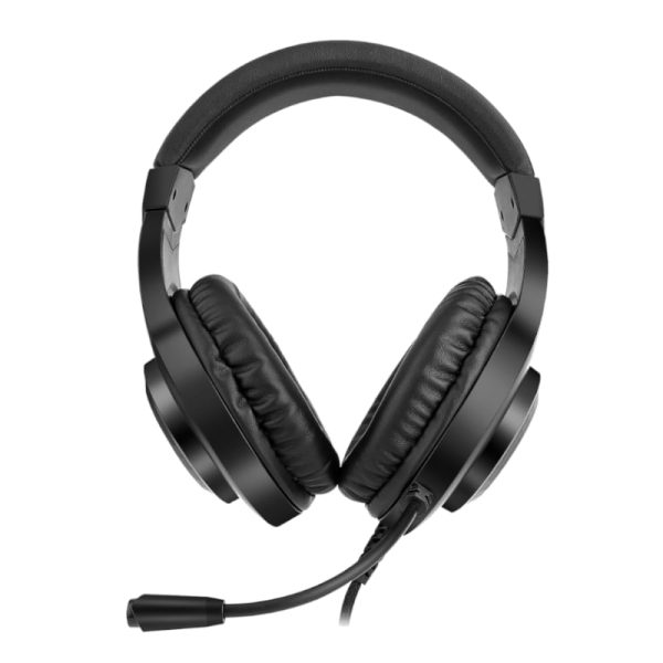 REDRAGON Over-Ear HYLAS Aux (Mic and Headset)|USB (Power Only)RGB Gaming Headset - Black - Image 3