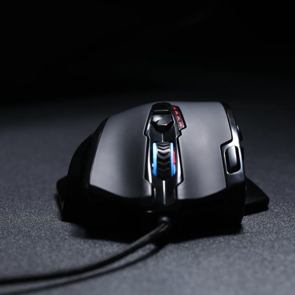 REDRAGON IMPACT 12400DPI MMO Gaming Mouse - Black - Image 10