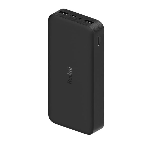 20000mAh Redmi 18W Fast Charge Power Bank Black