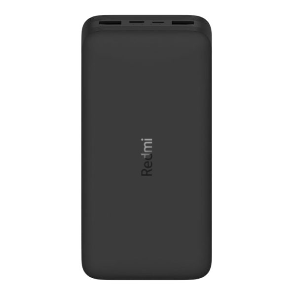 20000mAh Redmi 18W Fast Charge Power Bank Black - Image 2