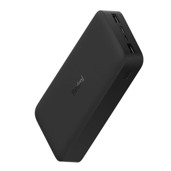 20000mAh Redmi 18W Fast Charge Power Bank Black - Image 3