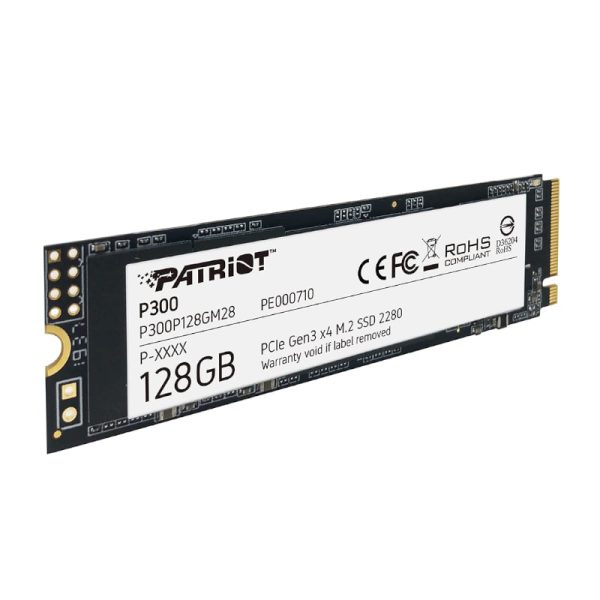 128GB Patriot P300 M.2 PCIe NVMe SSD - Image 2