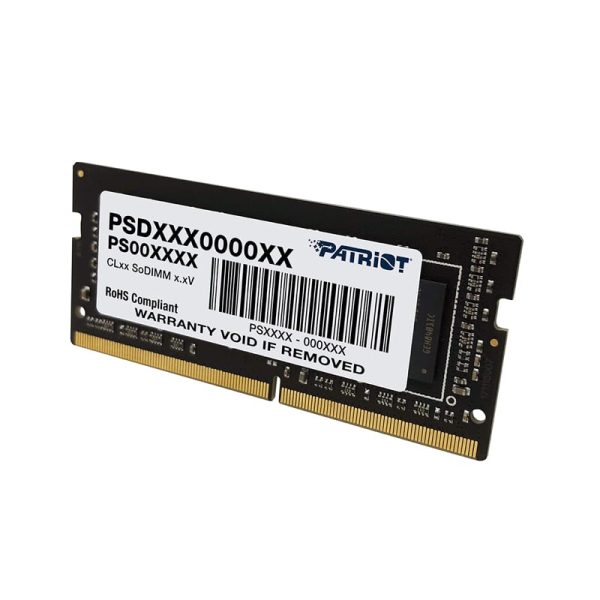 8GB Patriot Signature Line DDR4 2666MHz Single Rank SODIMM Notebook Memory - Image 2