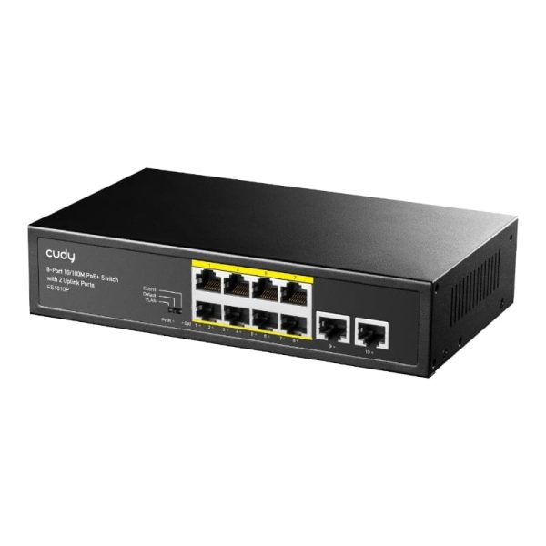 Cudy 10-Port Unmanaged PoE+ Switch - Image 2