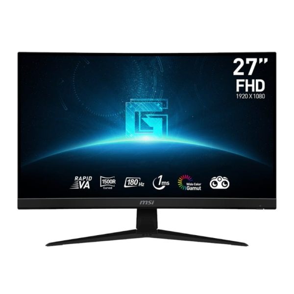 27" MSI G27C4 E3 Gaming Monitor 1920 x 1080 (FHD) VA 170Hz FreeSync Premium HDMI Displayport Tilt Black