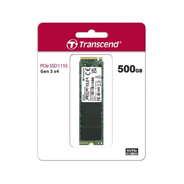 500GB Transcend 2280 M.2 NVMe Gen3x4 Internal SSD