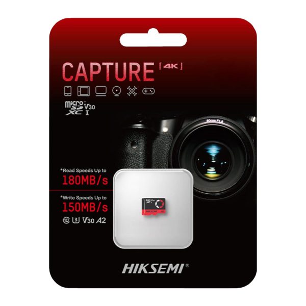 128GB Hiksemi Capture V30 MicroSDXC (Without Adapter) - Image 4