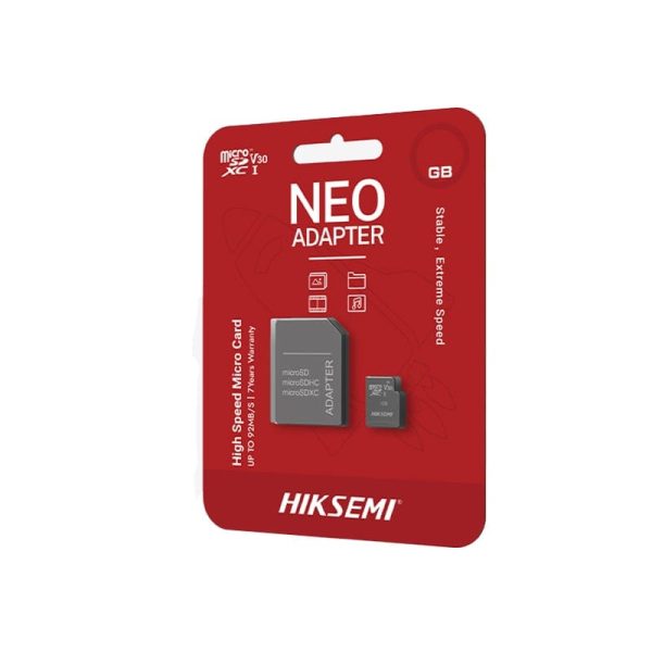 128GB HIKSEMI C1 Micro SD Card with Adapter - Image 3