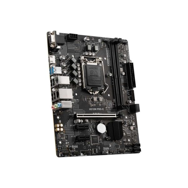 MSI H510M Pro-E LGA1200 Micro-ATX Desktop Motherboard