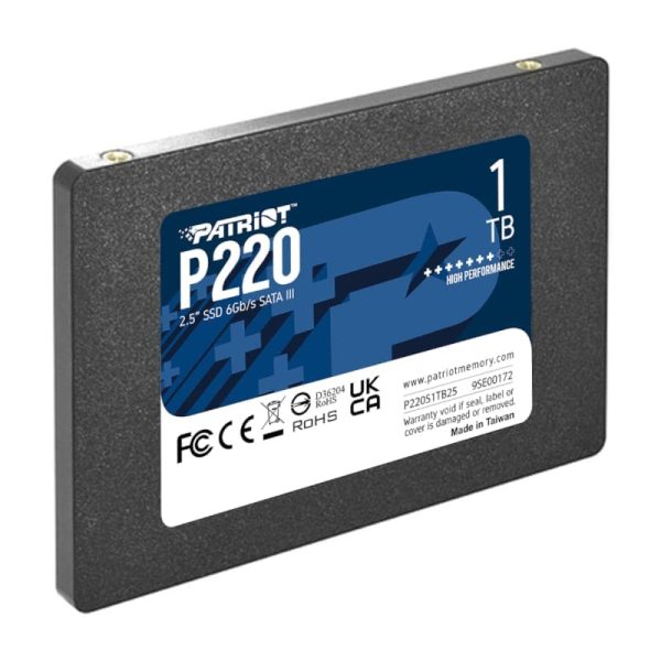 1TB Patriot P220 2.5" SSD - Image 3