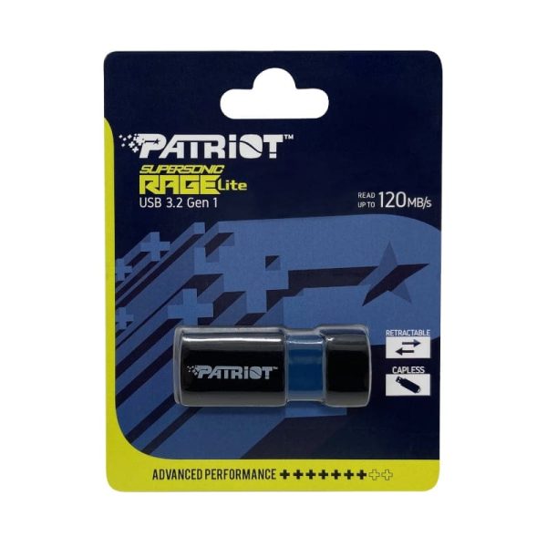 1TB Patriot Rage Lite USB3.2 Flash Drive - Black - Image 7