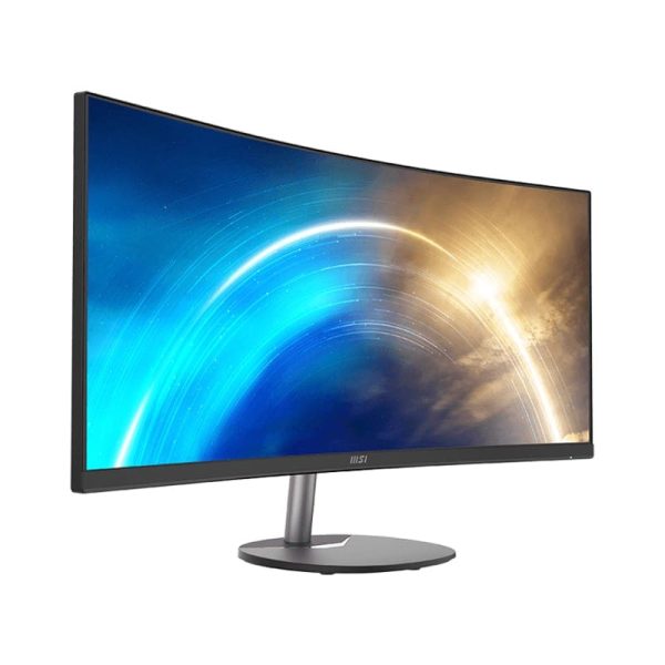 34″ MSI PRO MP341CQ VA Ultrawide Curved Pro Monitor (1500R, 3440x1440, 1ms, 100Hz) - Image 2