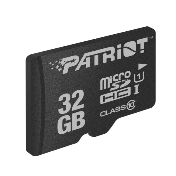 32GB Patriot LX CL10 Micro SDHC Card - Image 2