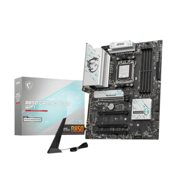 MSI B850 GAMING PLUS WIFI AM5 ATX Gaming Motherboard